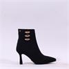 Una Healy Wild Cat Pointed Ankle Boot - Vinyl
